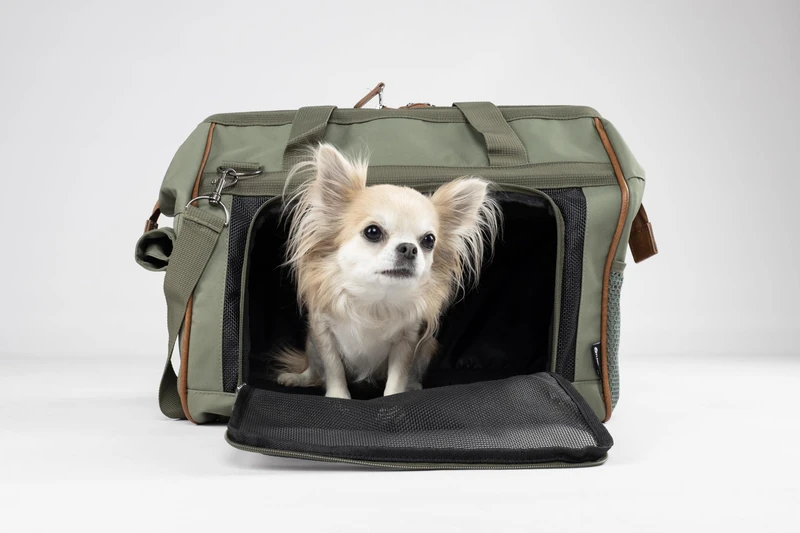 Carrying bag Hannah Green 47x26,5x34cm