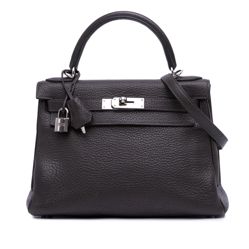 Hermès Pre-Loved Togo Kelly II Retourne 28 Handbag