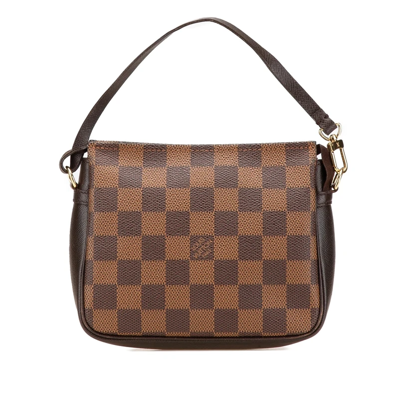 Louis Vuitton Pre-Loved Damier Ebene Trousse Pochette Handbag