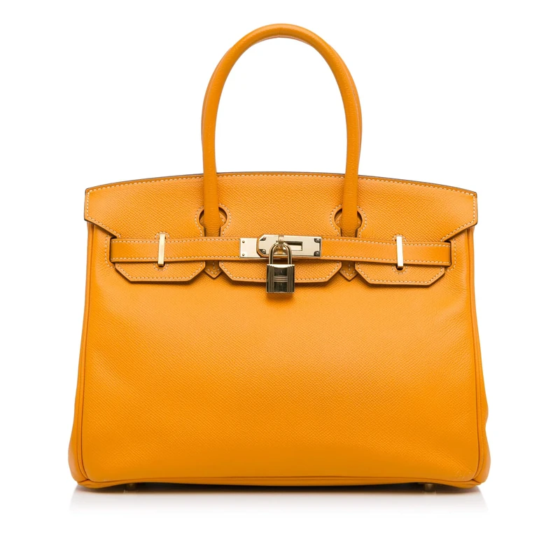 Hermès Pre-Loved Epsom Birkin Retourne 30 Handbag