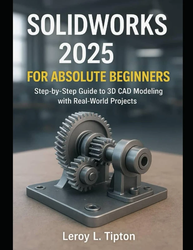 SolidWorks 2025 for Absolute Beginners: A Step-by-Step Guide to 3D CAD Modeling with Real-World Projects