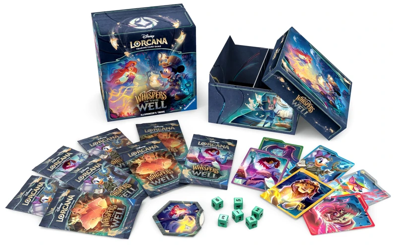 Ravensburger Disney Lorcana Trading Card Game for Adults and Kids Age 8 Years Up - Illumineer's Trove - Set 9: Whispers in the Well - Collectable TCG