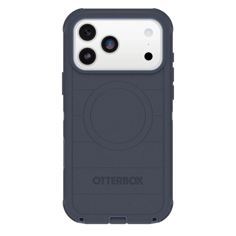 OtterBox iPhone 17 Pro Max Defender Pro Series Case - Blue Sentiment - Tough, Rugged & Durable iPhone Case, Snaps on MagSafe