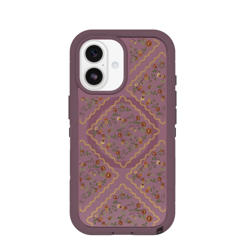 OtterBox iPhone 17 Defender Series Pro XT Clear Case - Dusk Reverie - Purple - Tough, Rugged & Durable iPhone Case, Snaps on MagSafe