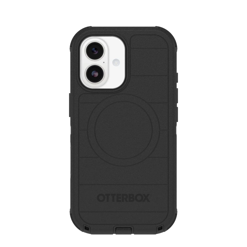 OtterBox iPhone 17 Defender Pro Series Case - Black - Tough, Rugged & Durable iPhone Case, Snaps on MagSafe