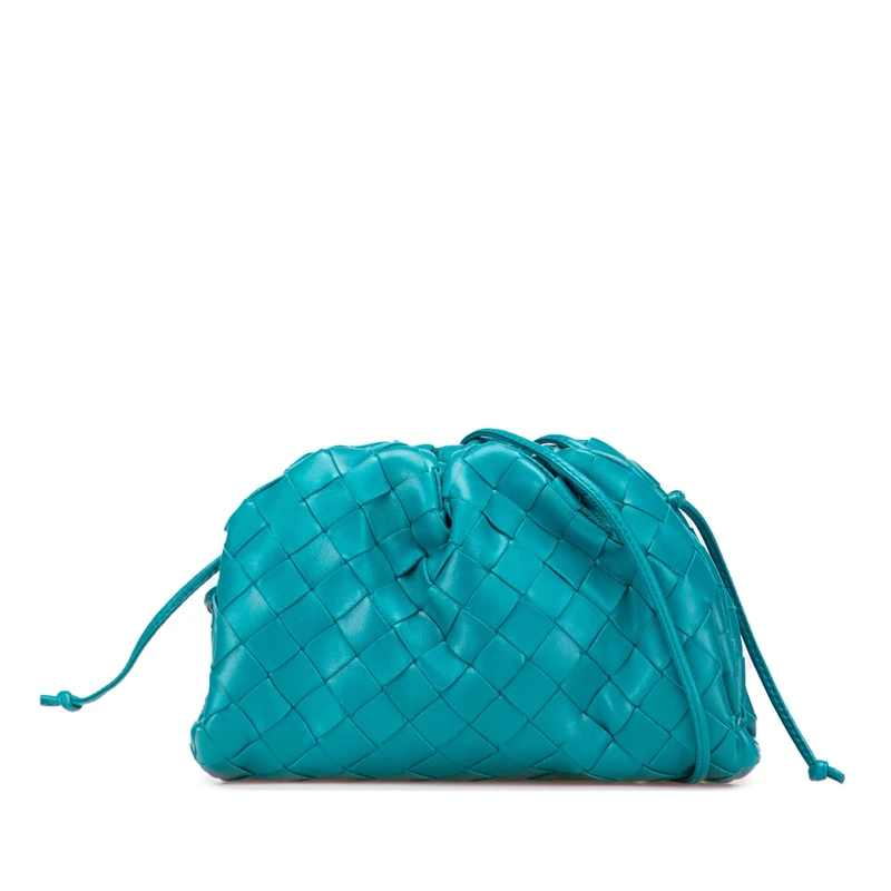 Bottega Veneta Pre-Loved Nappa Intrecciato The Mini Pouch Crossbody Bag