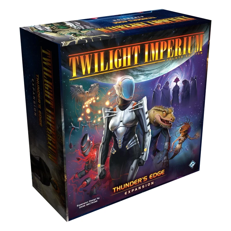 Asmodee | Twilight Imperium: Thunder's Edge | Board Game Expansion | Ages 14+ | 3-8 Players | 4-8 Hours Playing Time