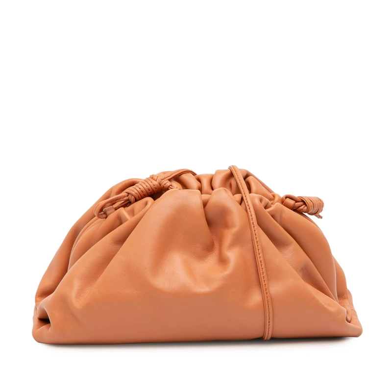 Bottega Veneta Pre-Loved Lambskin The Mini Pouch Crossbody Bag