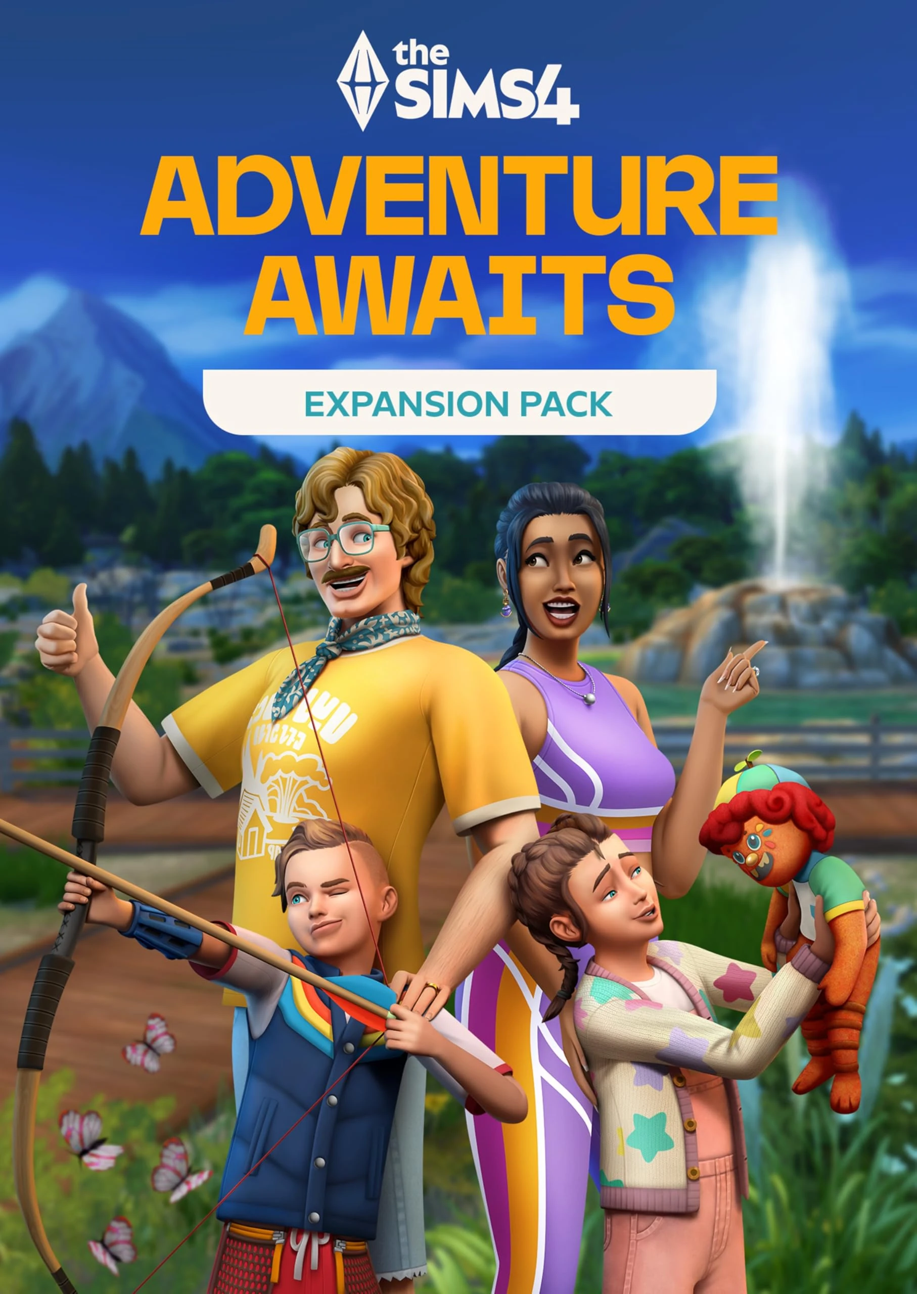 The Sims Adventure Awaits Expansion Pack (EP 20) | Download Code EA App | VideoGame | English