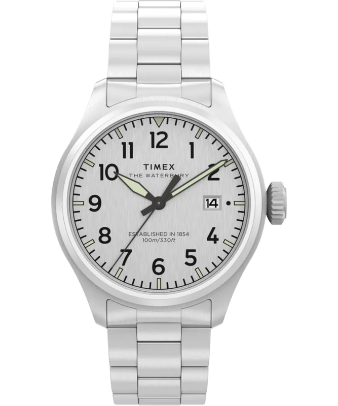 Timex Herren Analog Quarz Armbanduhr Waterbury Ace - Image 1