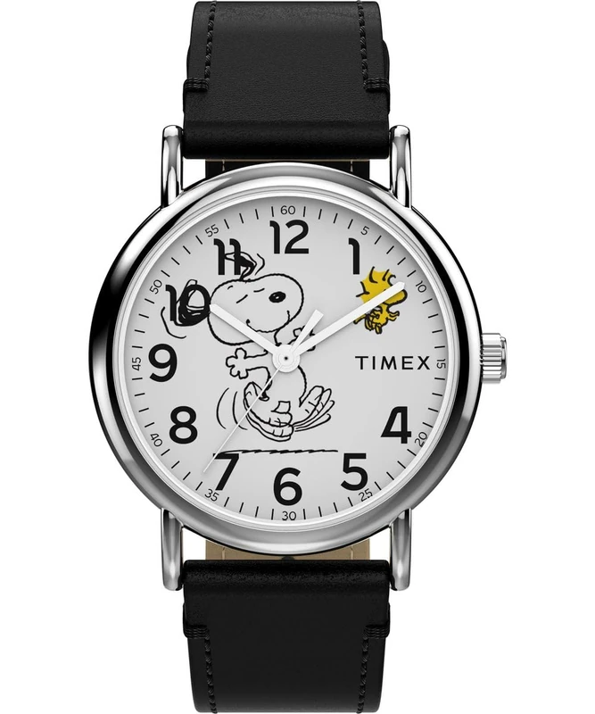Timex Unisex Analogue Quartz Watch Peanuts Weekender Snoopy Dancing