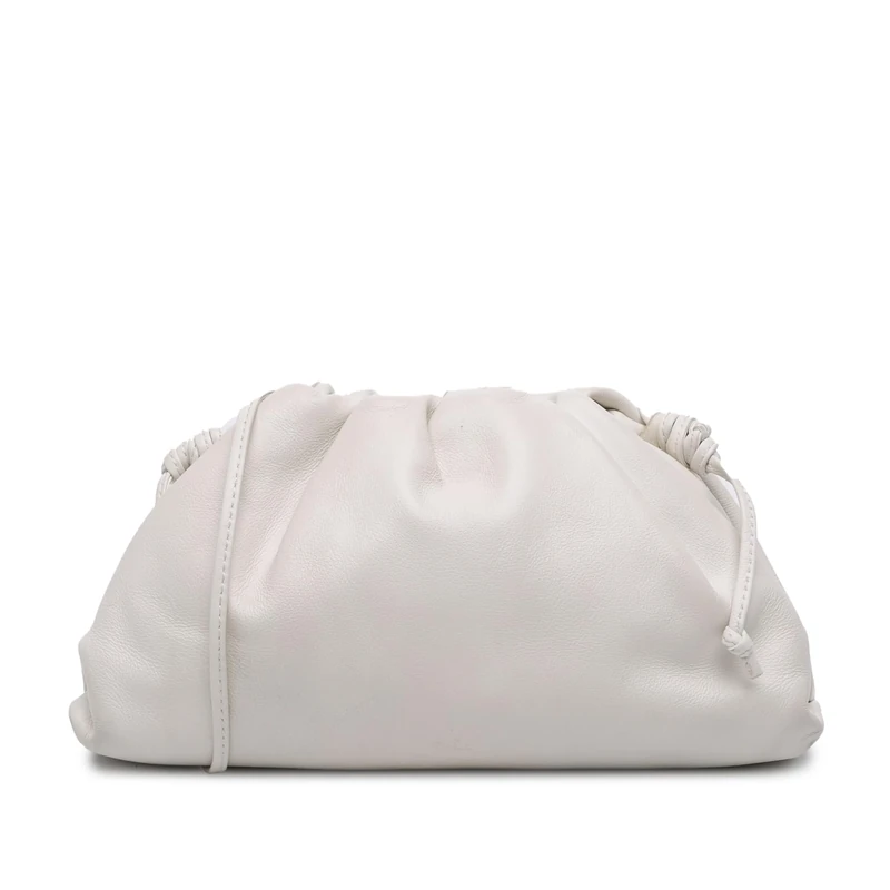 Bottega Veneta Pre-Loved Lambskin The Mini Pouch Crossbody Bag
