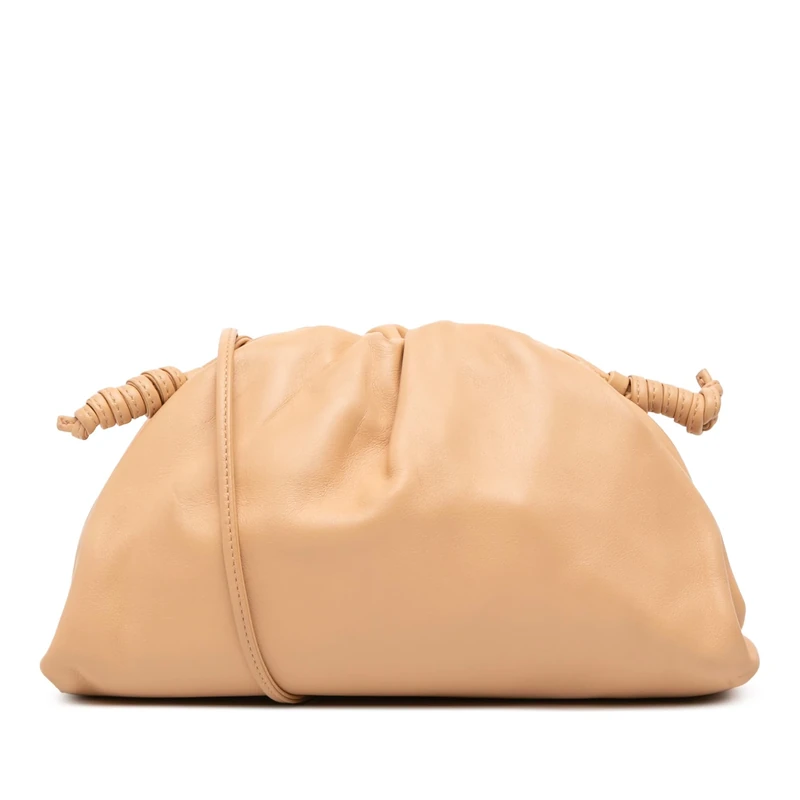 Bottega Veneta Pre-Loved Lambskin The Mini Pouch Crossbody Bag