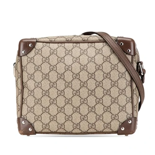 Gucci Pre-Loved GG Supreme Soft Trunk Crossbody Bag