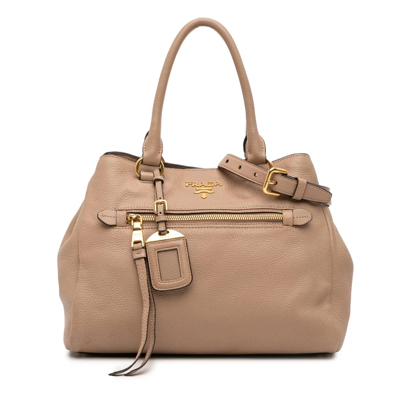 Prada Pre-Loved Vitello Phenix Satchel