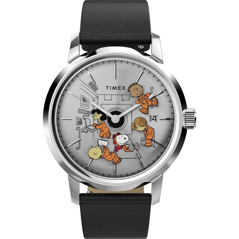 Timex Men's Analogue Automatic Watch Peanuts Marlin