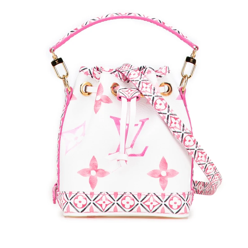 Louis Vuitton Pre-Loved Monogram Watercolor Giant By The Pool Nano Noe Bag Handbag