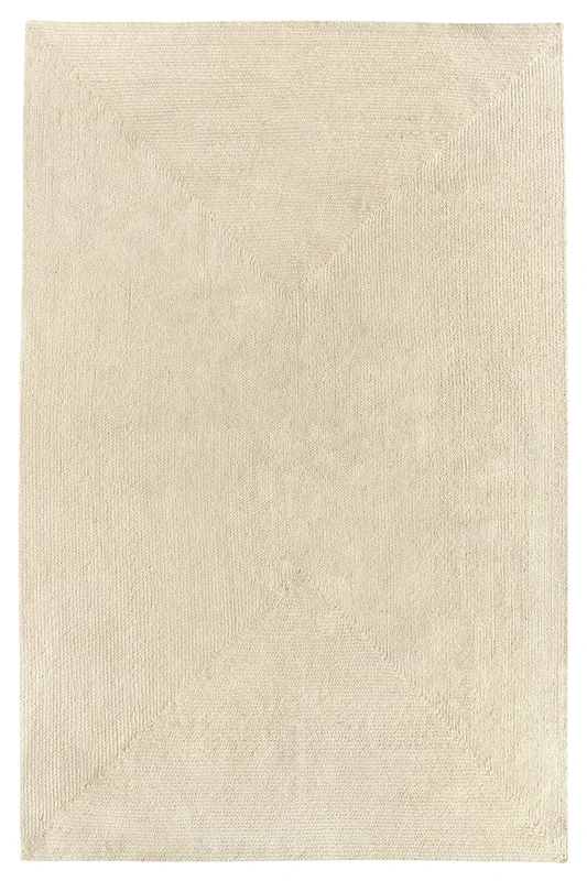 HAMID Nansa Indoor/Outdoor Recycled Pet Rug – Washable and Waterproof – Ecological and Sustainable – Ideal for Terrace, Garden or Living Room (300 x 200 cm, Cream) - Image 1