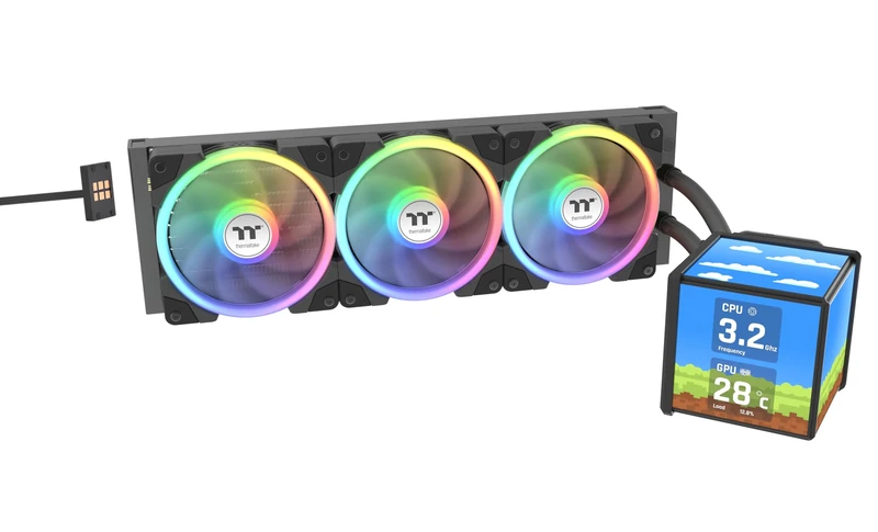 Thermaltake MINECUBE 360 Ultra | All-in-One Liquid Cooler | Black