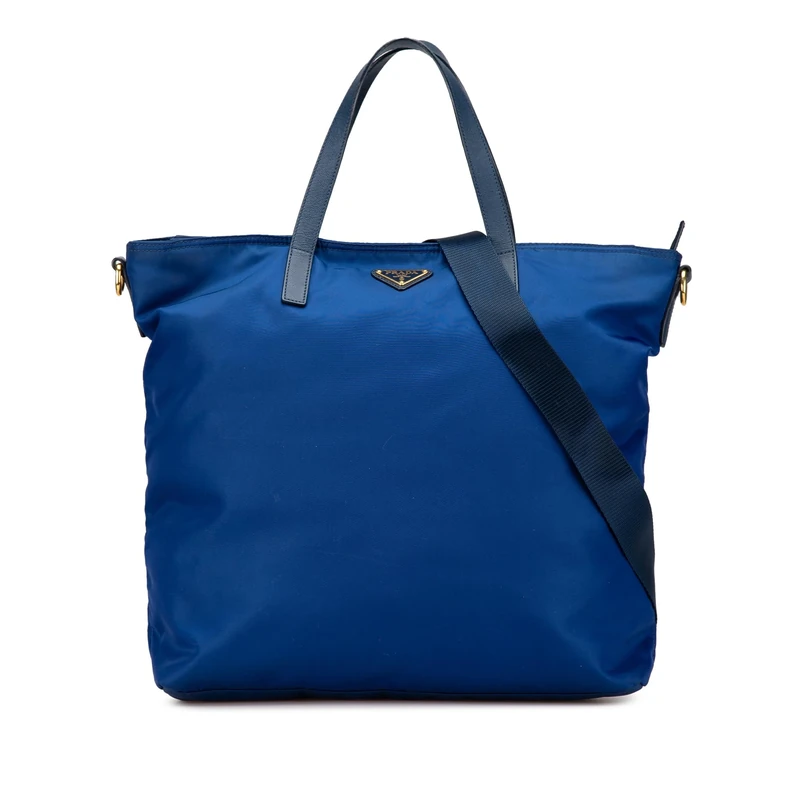 Prada Pre-Loved Tessuto Satchel Handbag