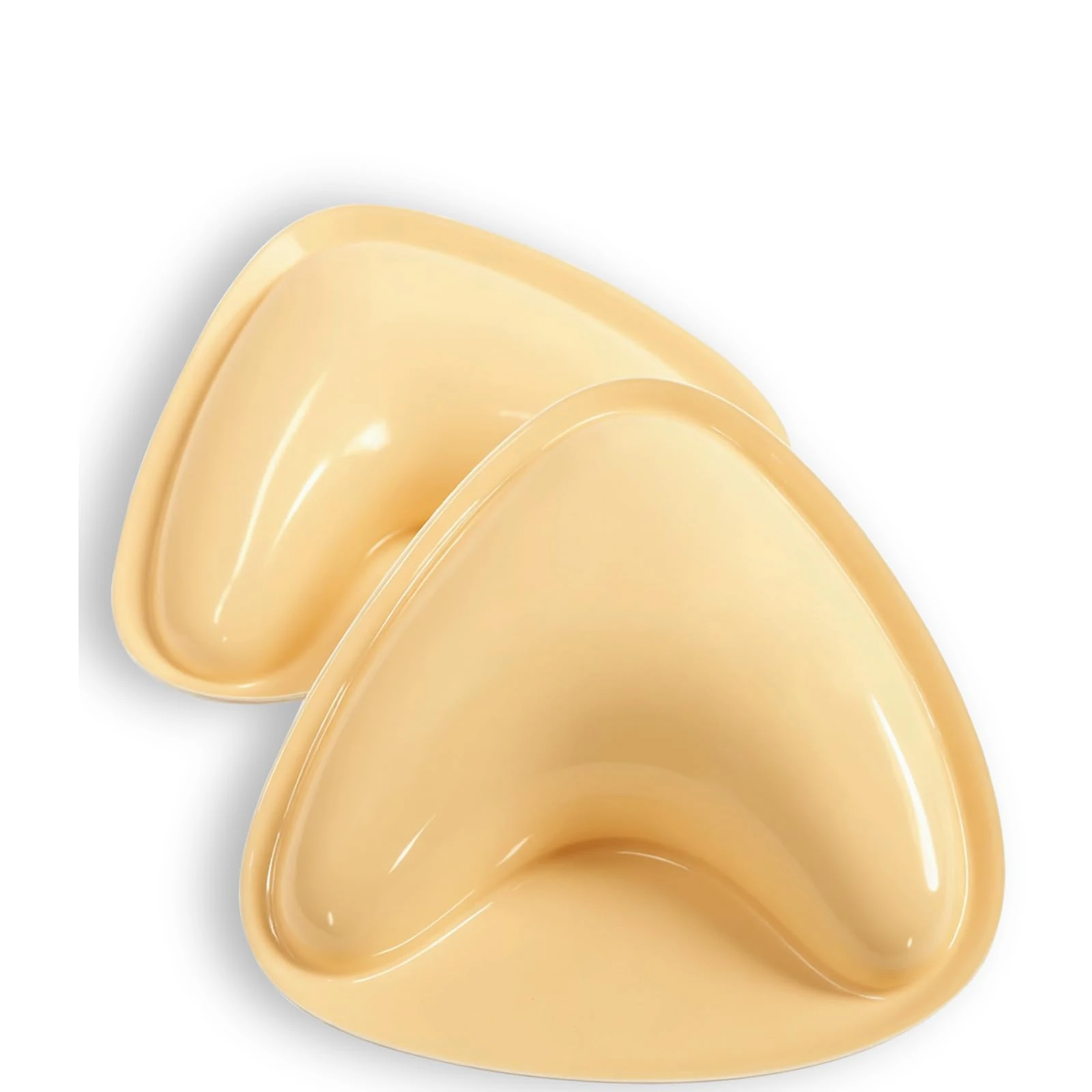 Vety 2025 Sticky Bra Inserts, Reusable Stick On Bra Push Up Invisible Self-Adhesive Bras for Evening Dress, Wedding Dress and Backless Strapless Clothing (UK, Alpha, M, Regular, Regular, Beige)