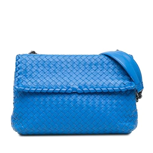 Bottega Veneta Pre-Loved Medium Nappa Intrecciato Olimpia Shoulder Bag