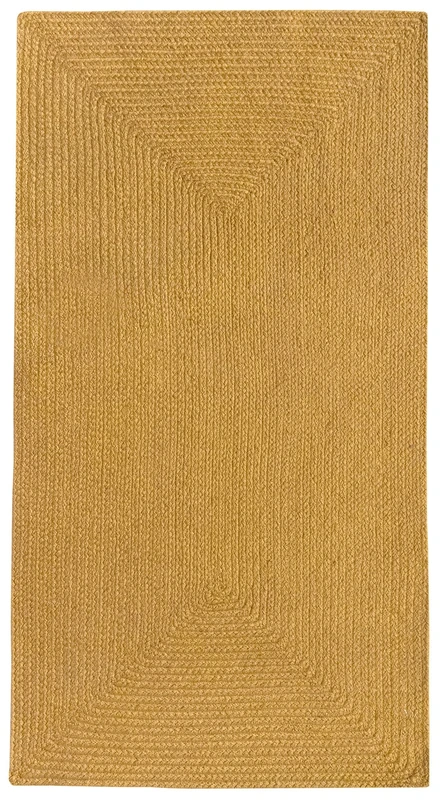 HAMID Nansa Indoor/Outdoor Pet Recycled Rug – Washable and Waterproof – Ecological and Sustainable – Ideal for Terrace, Garden or Living Room (150 x 80 cm, Ochre) - Image 1
