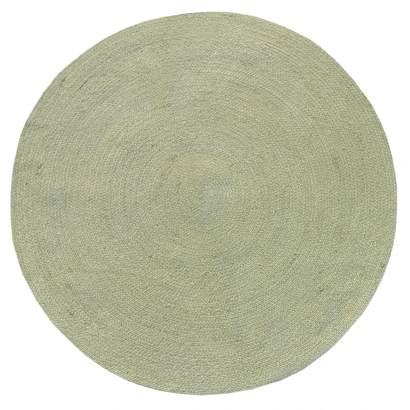HAMID Nansa Indoor/Outdoor Recycled Pet Rug – Washable and Waterproof – Ecological and Sustainable – Ideal for Terrace, Garden or Living Room (120 x 120 cm, Green)