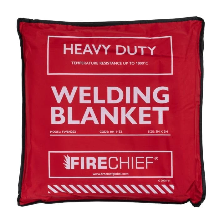 Firechief 2 x 3m Hot Works Welding Blanket - 1000C Silica Fabric