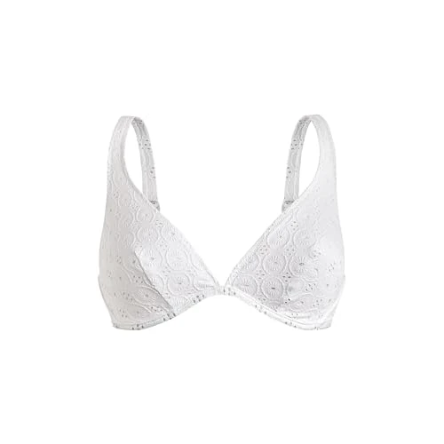 Vilebrequin, Underwire Bikini Top Broderie Anglaise, L, White