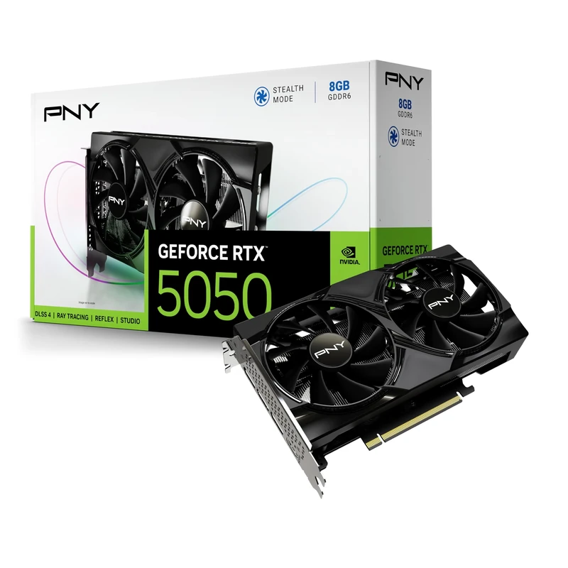 PNY GEFORCE RTX™ 5050 8GB Single Fan DLSS 4