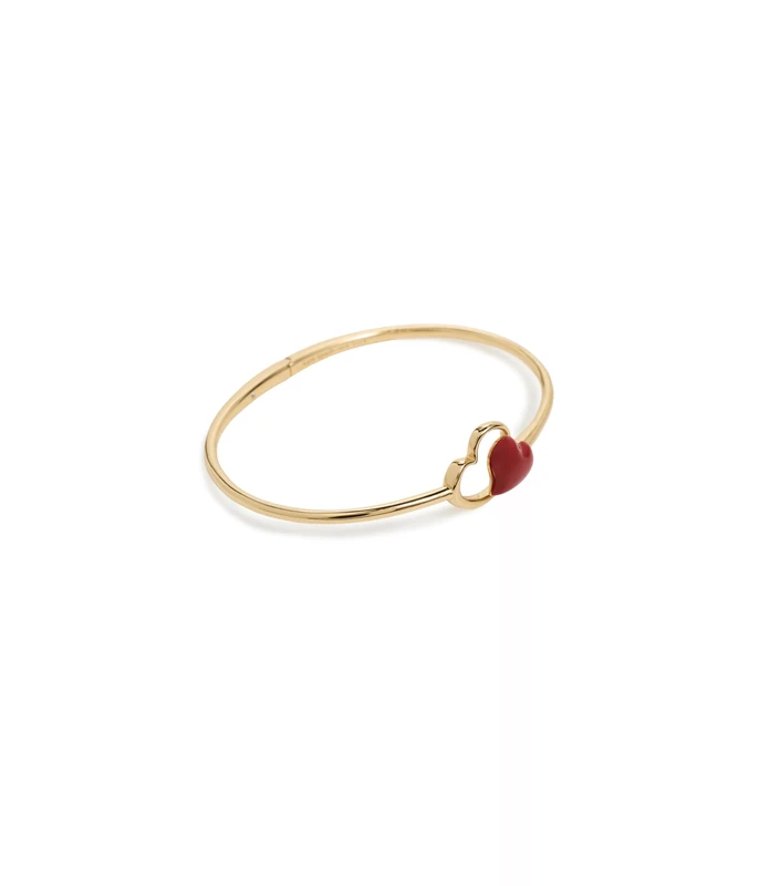 Kate Spade New York Amour Bangle (Dark Scarlet)