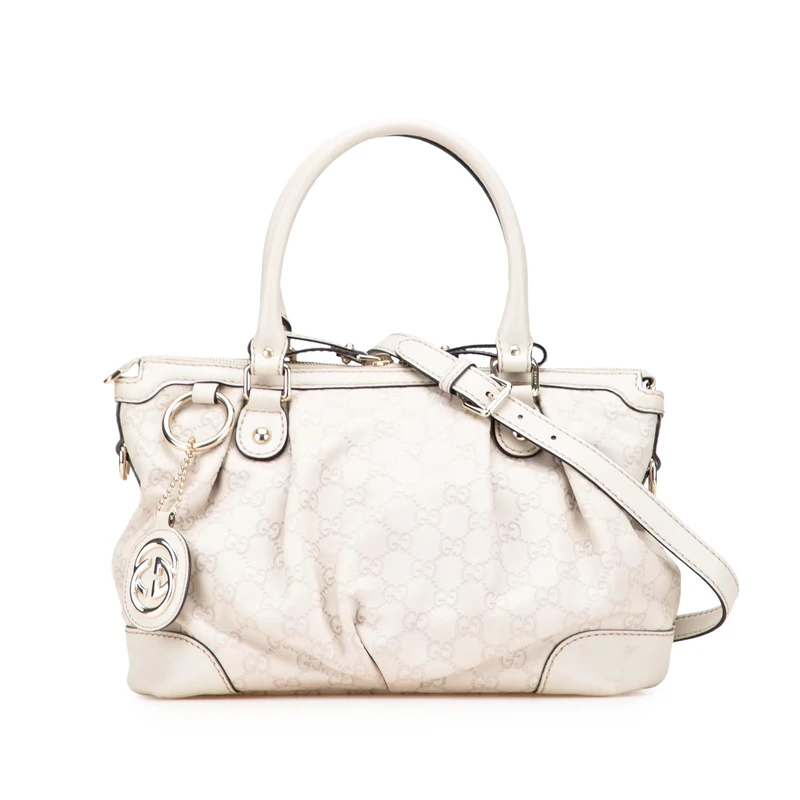 Gucci Pre-Loved Guccissima Sukey Satchel