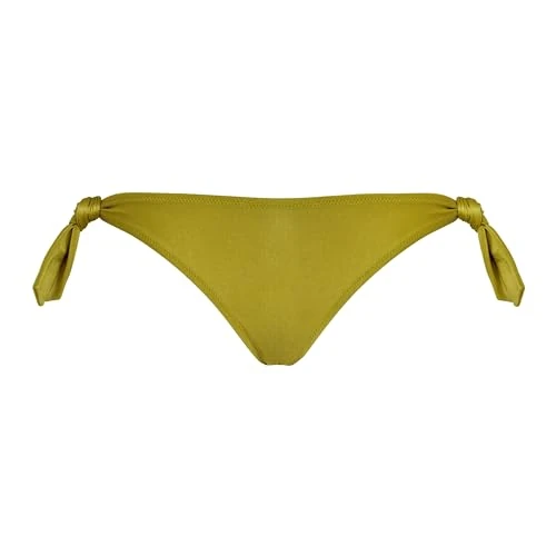 Vilebrequin, Solid Stretch Shiny Bikini Bottom, Xs, Wormwood