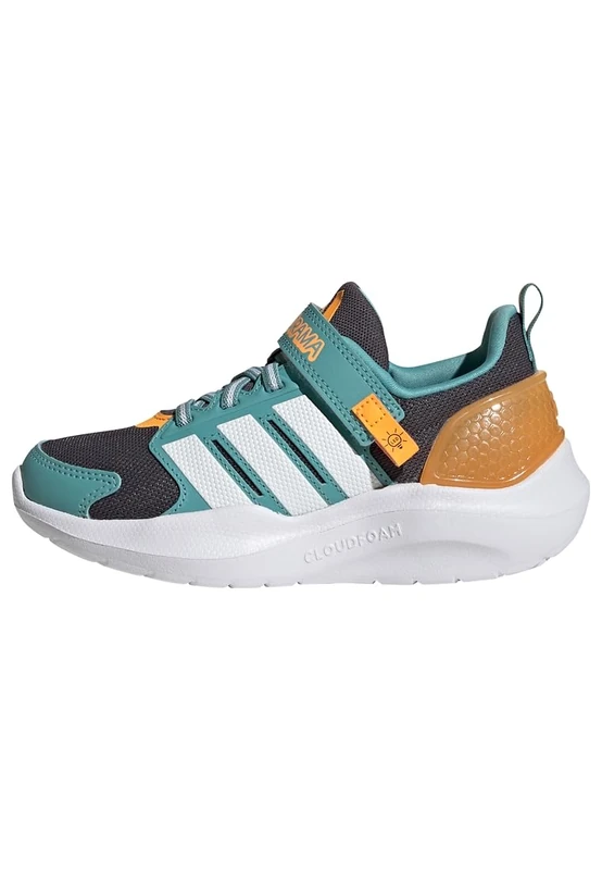 adidas Unisex Kids Lightorama Runner Children Shoes, core Black/Silver met./Aurora Black, 10.5 UK Child