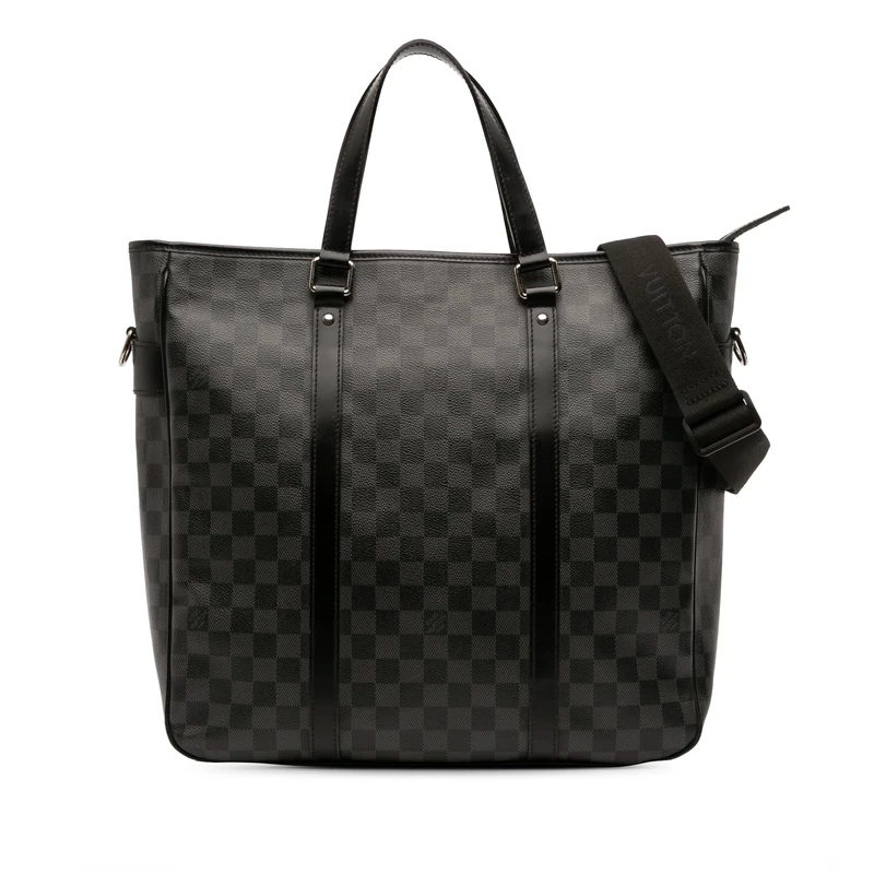 Louis Vuitton Pre-Loved Damier Graphite Tadao PM Handbag