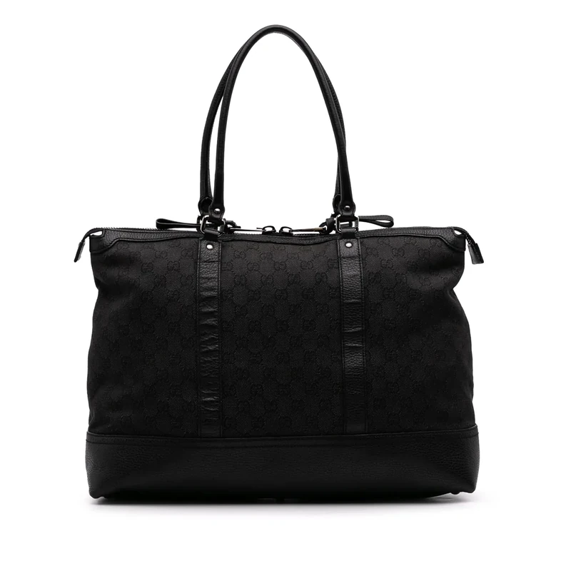 Gucci Pre-Loved GG Denim Tote