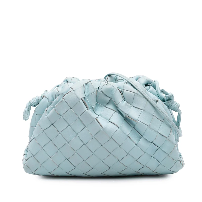 Bottega Veneta Pre-Loved Nappa Intrecciato The Mini Pouch Crossbody Bag