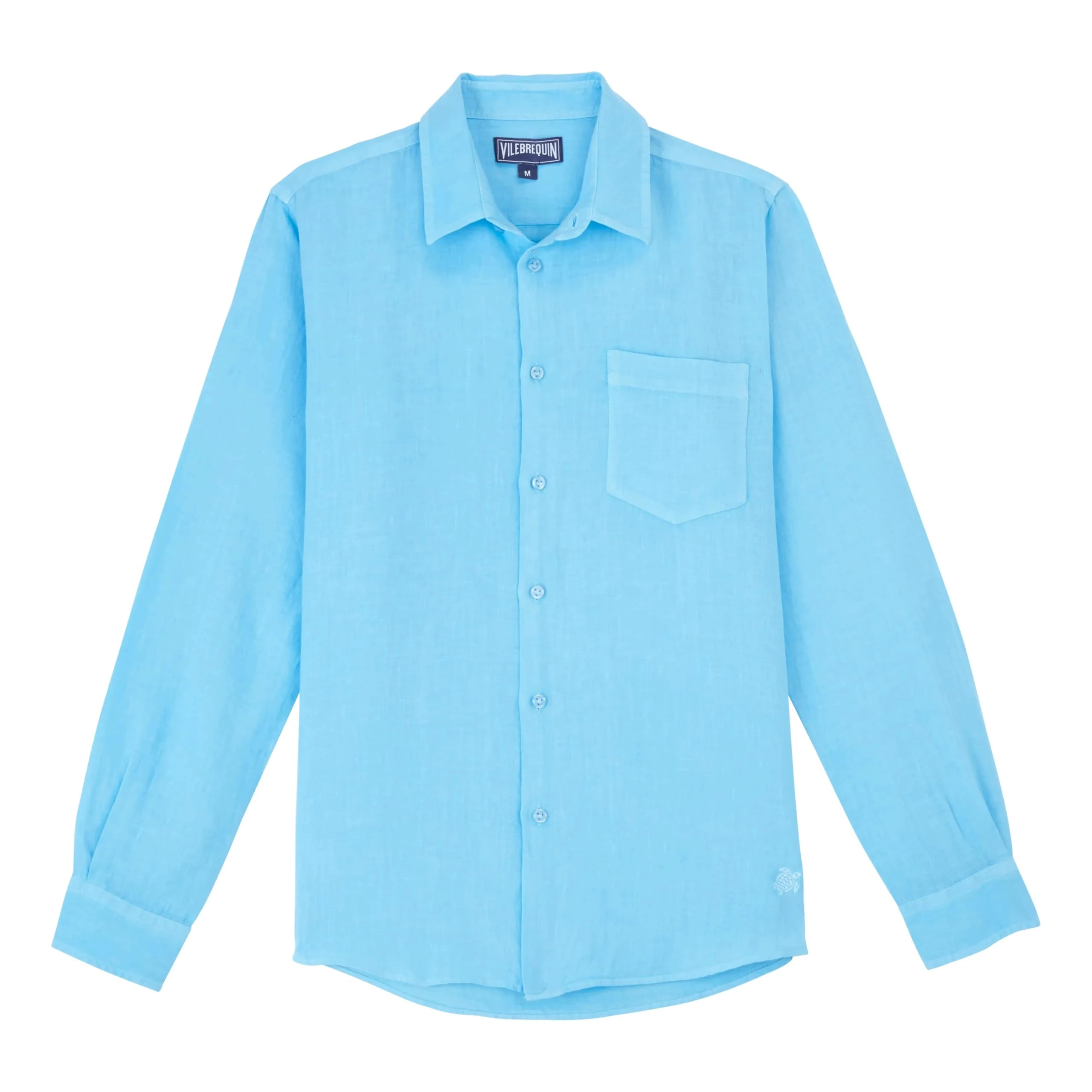 Vilebrequin, Linen Shirt Solid, XXXL, Santorini