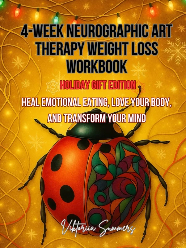 4-WEEK NEUROGRAPHIC ART THERAPY WEIGHT LOSS WORKBOOK: Holiday Gift Edition · Heal Emotional Eating, Love Your Body, and Transform Your Mind