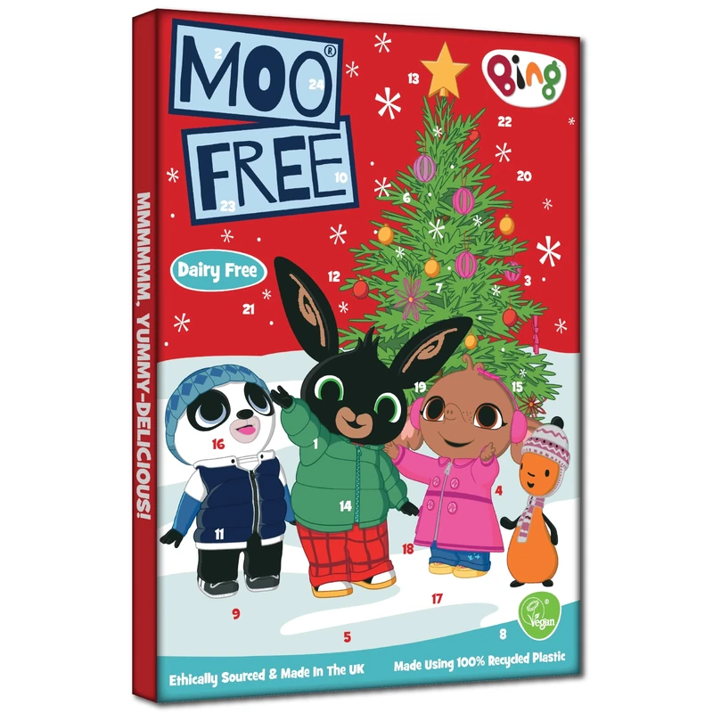 Moo Free Bing Bunny Chocolate Advent Calendar - Free-From & Vegan
