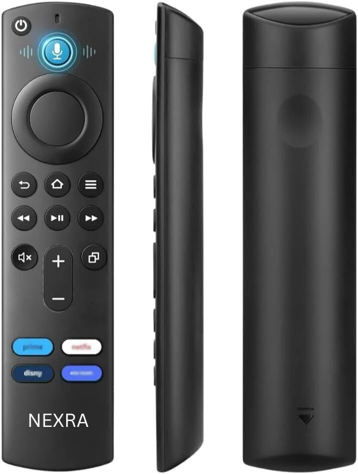 New Replacement FireStick Voice Function Remote Control Fit AMZ for Smart TV Fire Stick (2nd Gen, 3rd Gen, Lite, 4K) and Fit for Smart TVs Cube (1st Gen & 2nd Gen)
