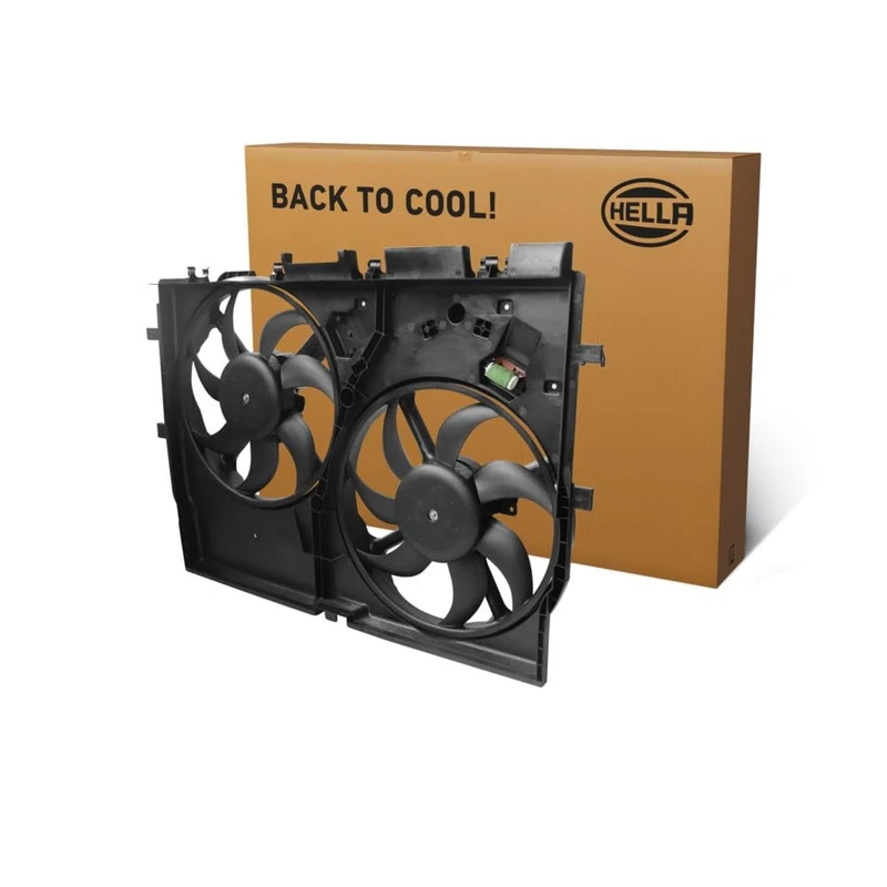 HELLA 8EW 366 420-181 Fan, engine cooling - 12V - 300/250W - Electric