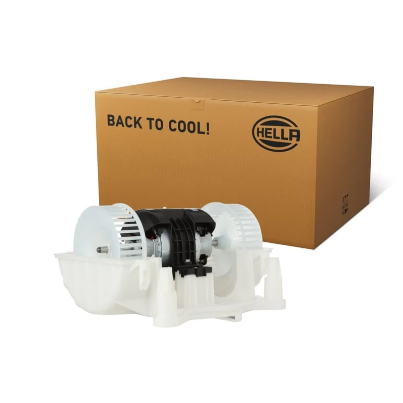 HELLA 8EW 366 400-391 Interior Blower - 12V - 342W - for vehicles with air conditioning - Ø: 114mm - Image 1