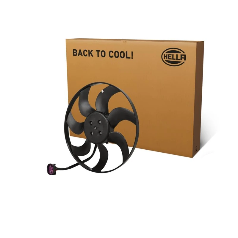 HELLA 8EW 366 420-421 Fan, engine cooling - 12V - 320W - Electric - Ø: 392.5mm - without radiator fan shroud/without resistor