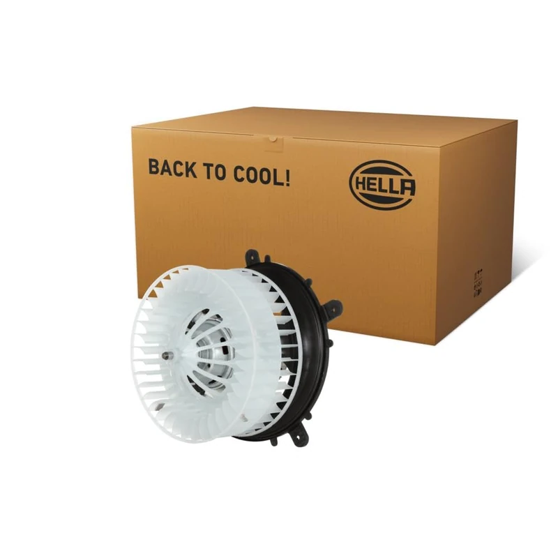 HELLA 8EW 366 400-591 Interior Blower - 12V - 504W - for vehicles with air conditioning - Ø: 175mm