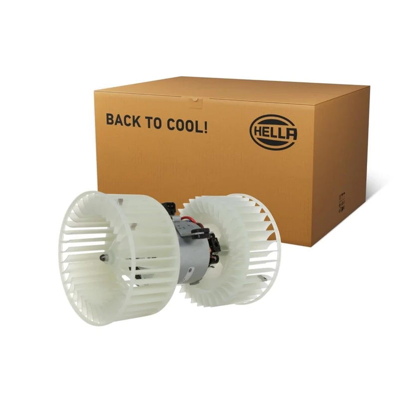 HELLA 8EW 366 400-301 Interior Blower - 12V - 396W - for vehicles with air conditioning - Ø: 147mm