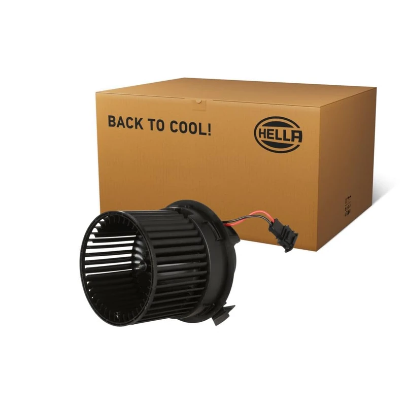 HELLA 8EW 366 400-861 Interior Blower - 12V - 222W - for vehicles with air conditioning - Ø: 134mm