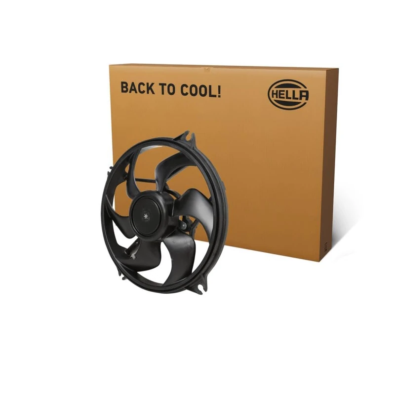 HELLA 8EW 366 420-551 Fan, engine cooling - 12V - 306W - Electric - Ø: 385mm - without radiator fan shroud/without resistor