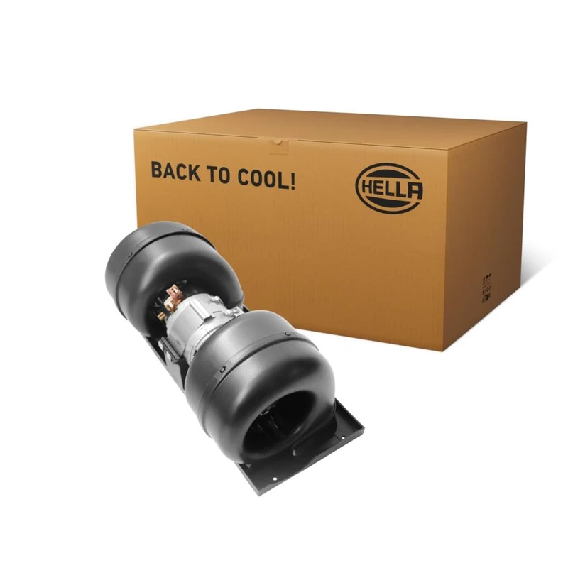 HELLA 8EW 366 400-001 Interior Blower - 24V - 180W - Ø: 104mm
